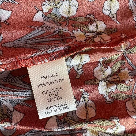 Womens Top Size XS Floral Cottage Business Casual Professional Church Wear - Picture 8 of 8